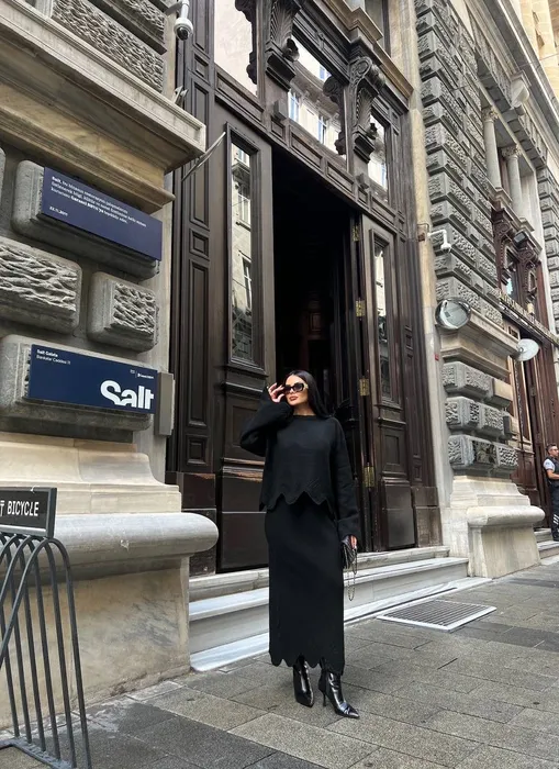 חליפת סטלה שחורה