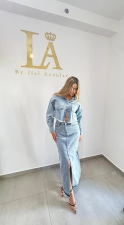 ג'קט מסט DENIM ג'ינס בהיר